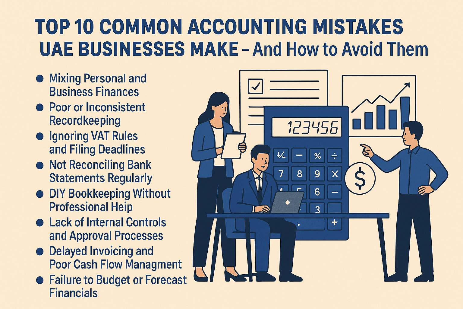 accounting mistakes in UAE